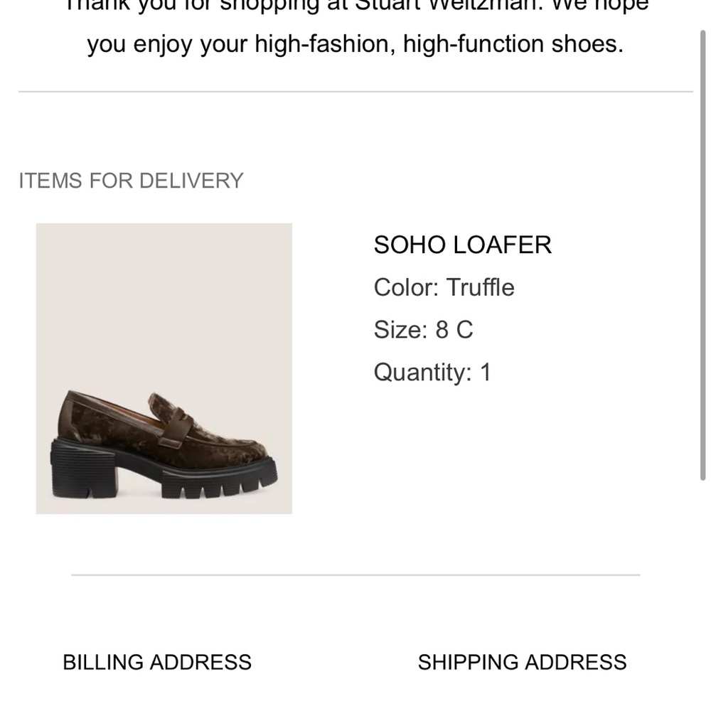 Stuart Weitzman Truffle Velvet Lug Sole Penny Loafers in 8 wide